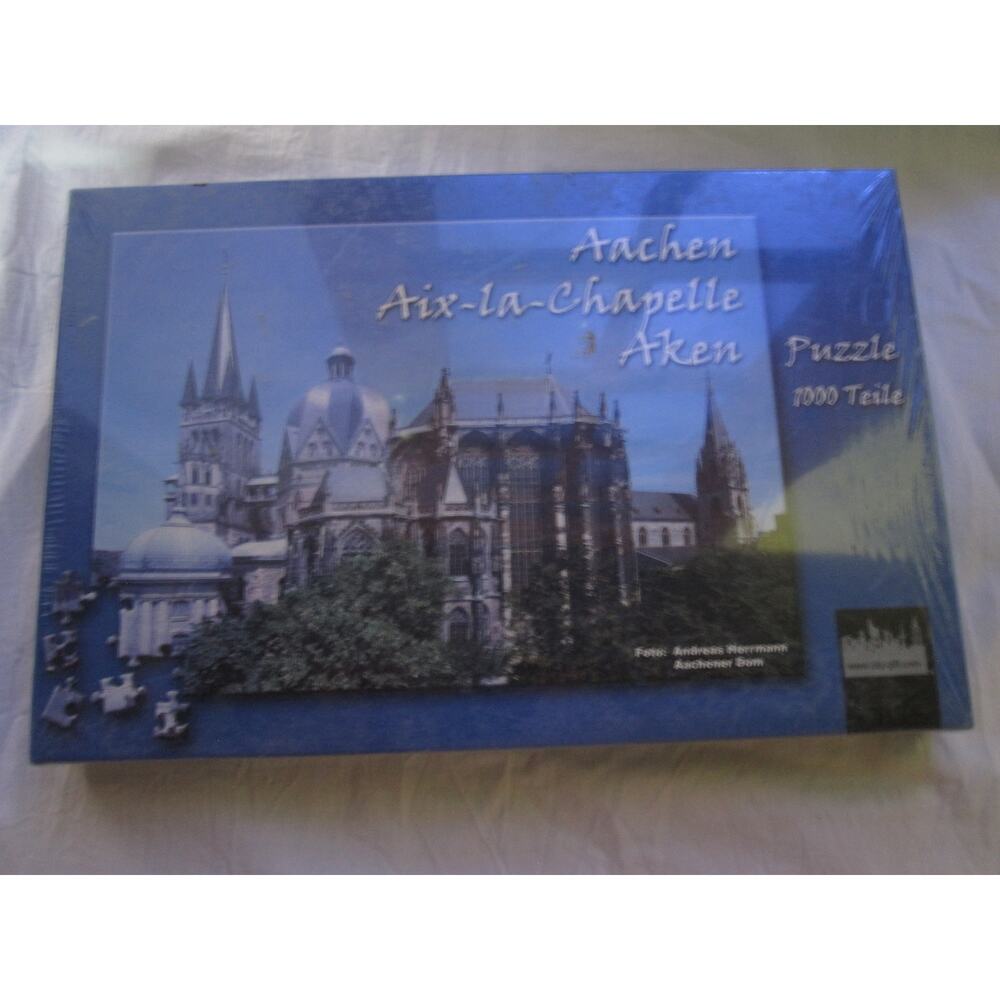 NEW 1000 piece‎ Jigsaw Puzzle of Aachen Aix-la-Chapelle Chapel Cathedral Germany